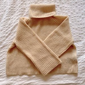 Cream Knit Turtleneck